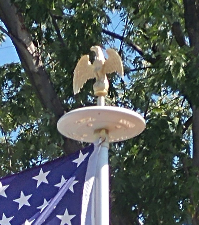 Gold Eagle Flagpole / Pole Topper